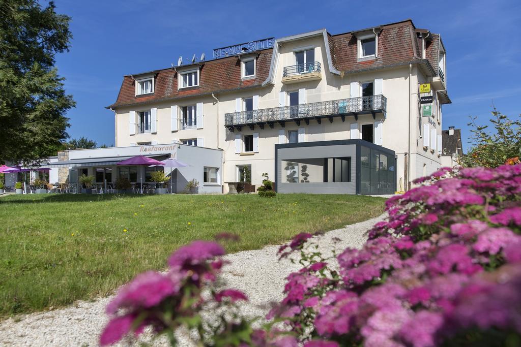 Logis Hotel Restaurant Spa Beau Site Luxeuil-les-Bains Buitenkant foto