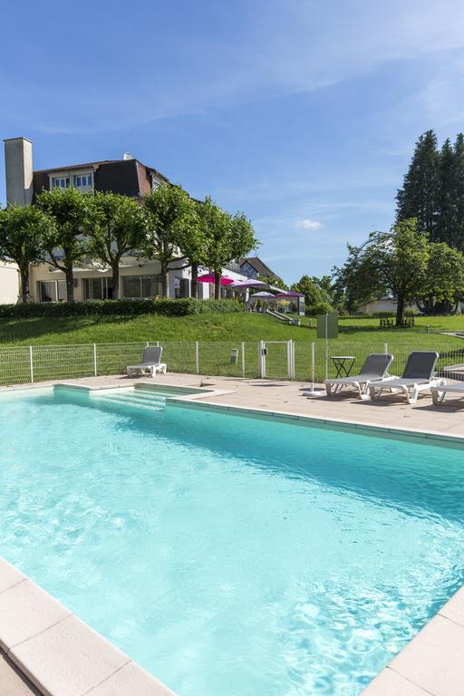 Logis Hotel Restaurant Spa Beau Site Luxeuil-les-Bains Buitenkant foto