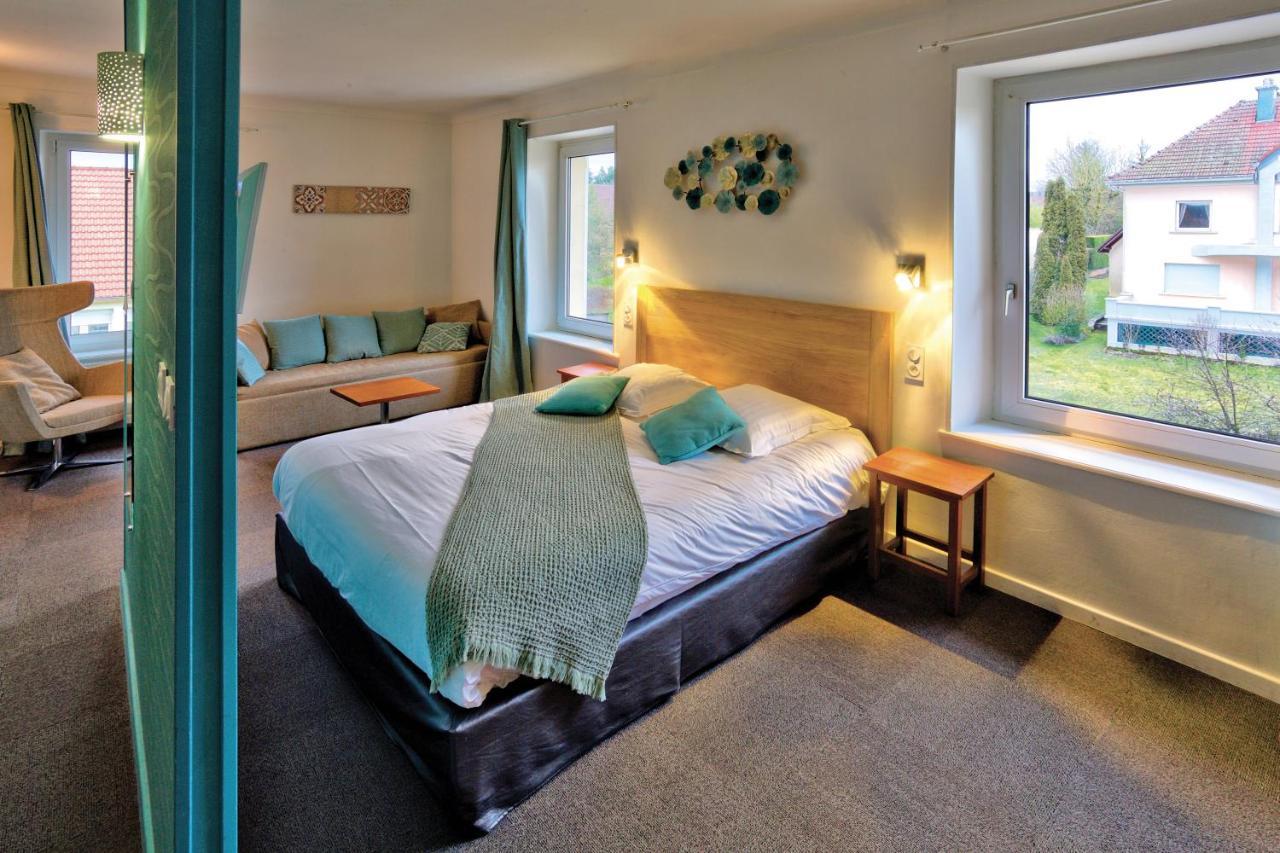 Logis Hotel Restaurant Spa Beau Site Luxeuil-les-Bains Buitenkant foto