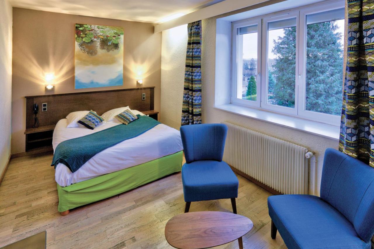 Logis Hotel Restaurant Spa Beau Site Luxeuil-les-Bains Buitenkant foto